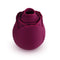 Skins Rose Buddies Rose Flutterz Clitoral Stimulator in Crimson Color