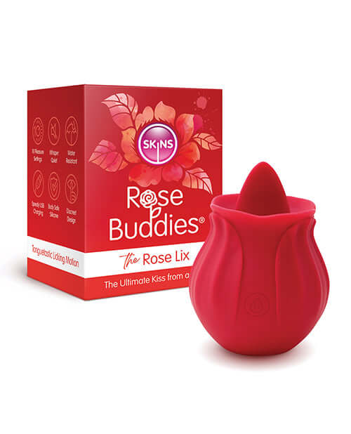 Skins Rose Buddies Rose Lix Vibrator: The Ultimate Kiss