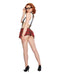 TALK NERDY TO ME CROPPED TANK W/ PLEATED PLAID SKIRT O/S-3