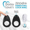 Doctor Love Rechargeable Vibrating Cock Ring Black at $27.99