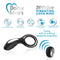 Doctor Love Doctor Love Zinger + Vibrating Rechargeable Cock Ring with Remote Control Black at $44.99