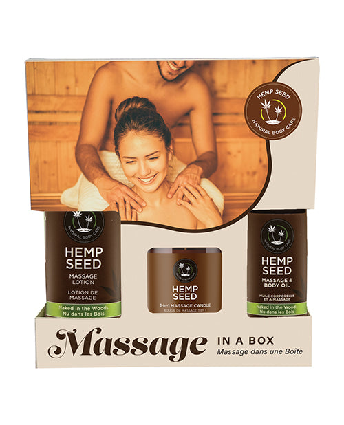 Earthly Body Naked In The Woods Massage In A Box Gift Set at $15.99