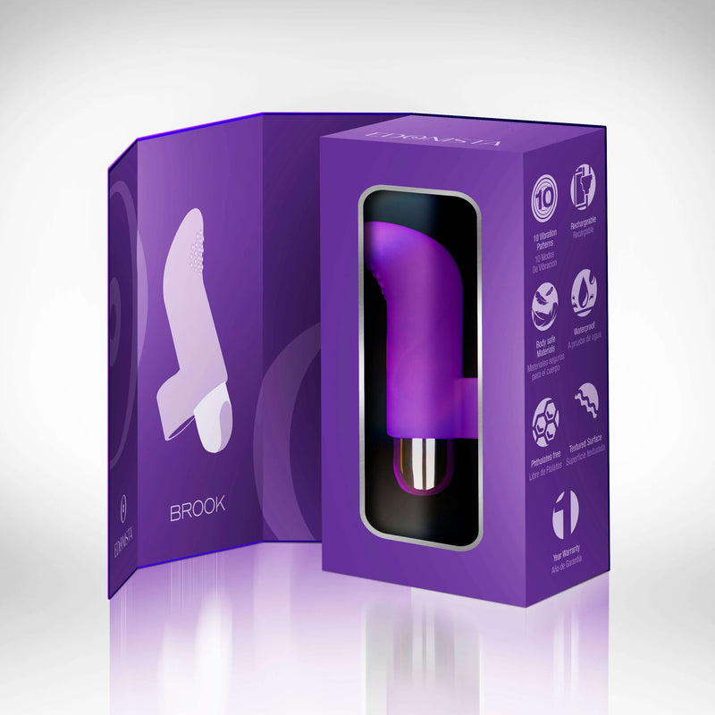 Edonista Brook Bullet Vibrator - Powerful Finger Massager for Intense Pleasure