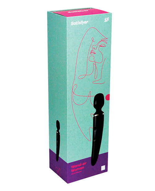 Satisfyer Satisfyer Wand-Er Woman Black Gold Body Wand Massager at $54.99