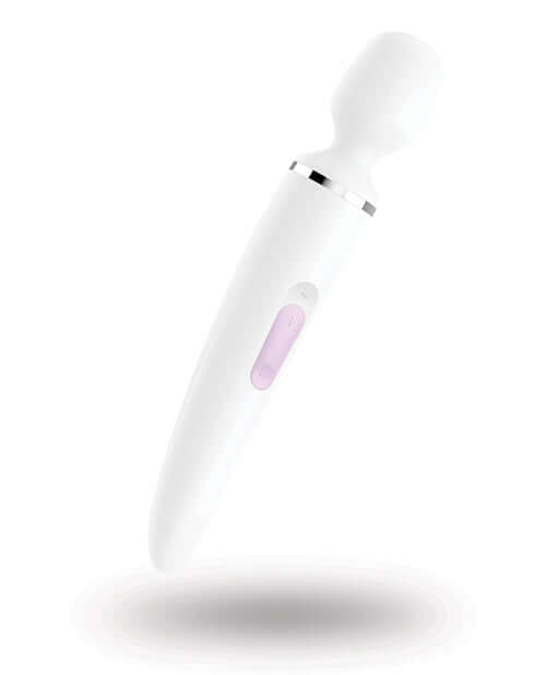 SATISFYER WAND-ER WOMAN WHITE/ CHROME (NET)-2