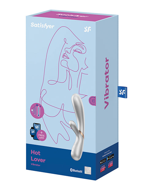 Satisfyer Satisfyer Hot Lover Silver Vibrator at $49.99