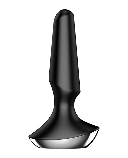 Satisfyer Satisfyer Plug-Ilicious 2 Black Plug Vibrator at $49.99