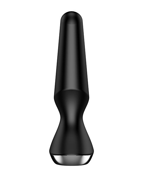 Satisfyer Satisfyer Plug-Ilicious 2 Black Plug Vibrator at $49.99