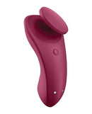 Satisfyer Satisfyer Sexy Secret Panty Vibrator Wine Red at $49.99