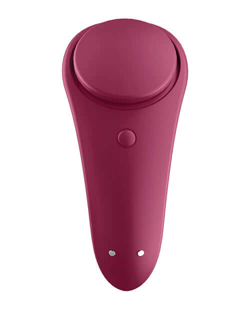 Satisfyer Satisfyer Sexy Secret Panty Vibrator Wine Red at $49.99