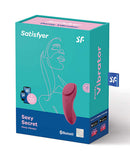 Satisfyer Satisfyer Sexy Secret Panty Vibrator Wine Red at $49.99