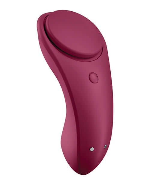 Satisfyer Satisfyer Sexy Secret Panty Vibrator Wine Red at $49.99