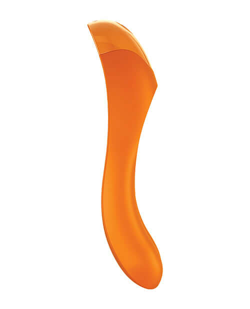 Satisfyer Satisfyer Candy Cane Orange Finger Vibrator at $29.99