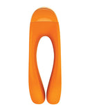 Satisfyer Satisfyer Candy Cane Orange Finger Vibrator at $29.99