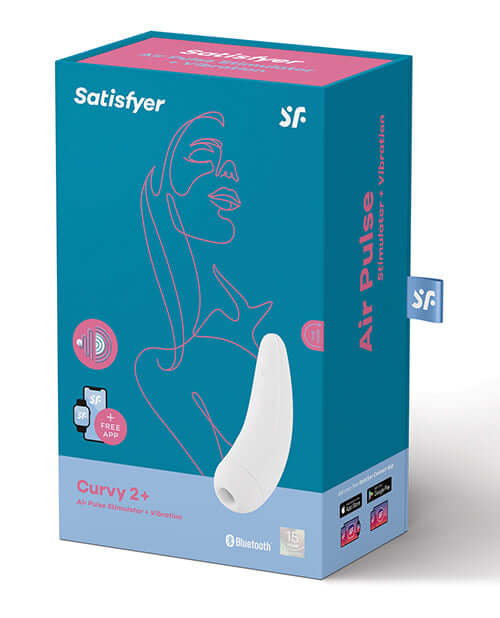 SATISFYER CURVY 2+ WHITE W/ APP (NET)-4