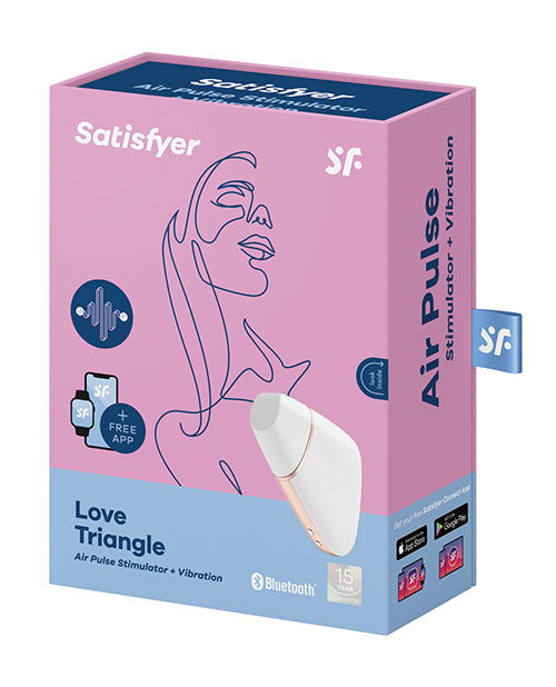 Satisfyer Satisfyer Love Triangle White with App at $49.99