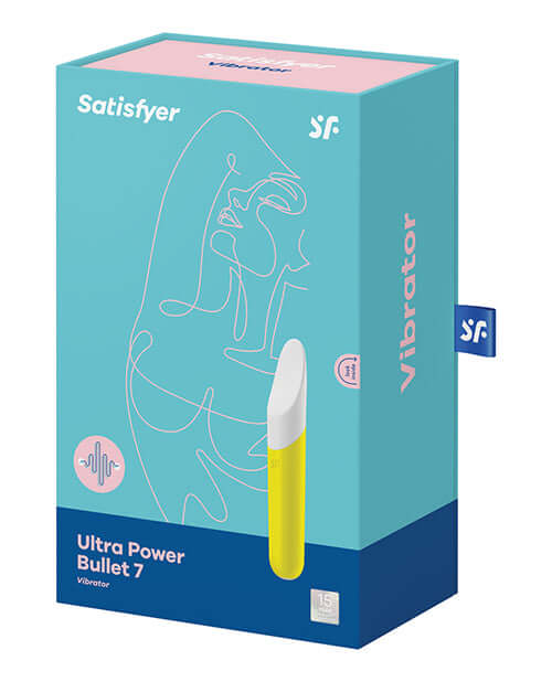 Satisfyer Satisfyer Ultra Power Bullet Vibrator 7 Glider Yellow at $29.99