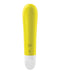 Satisfyer Ultra Power Bullet Vibrator 1 in yellow with rounded tip and intuitive controls, featuring body-friendly silicone.