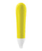 Yellow Satisfyer Ultra Power Bullet Vibrator 1 with broad tip and powerful vibrations for targeted pleasure.
