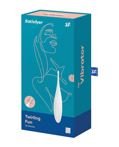 Satisfyer Satisfyer Twirling Fun Tip Vibrator White at $39.99