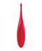 Satisfyer Satisfyer Twirling Fun Tip Vibrator Poppy Red at $39.99