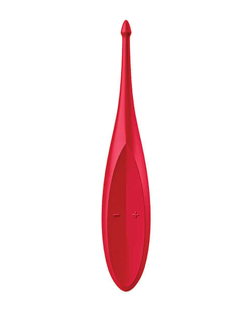 Satisfyer Satisfyer Twirling Fun Tip Vibrator Poppy Red at $39.99