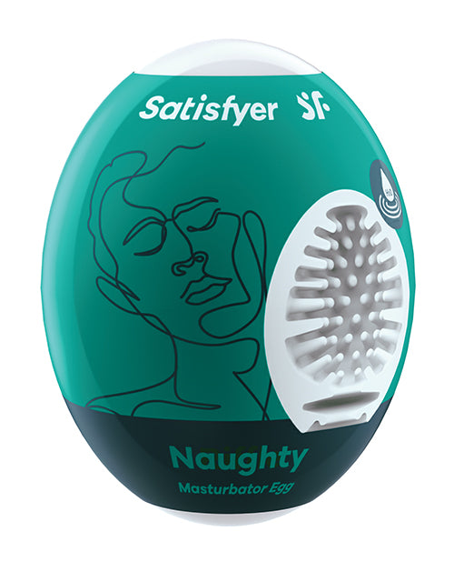 Satisfyer Naughty Masturbator Egg Dark Green