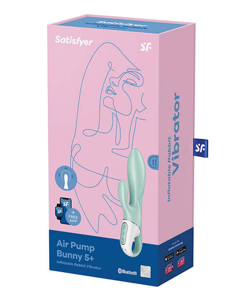 Satisfyer Air Pump Bunny 5 Plus Mint