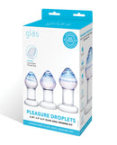 Explore Anal Stimulation with the Glas Pleasure Droplets Anal Training Kit