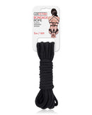 LUX FETISH BONDAGE ROPE 5M BLACK-0