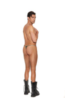 G-String Pouch with T-Back Camo O/S Briefs