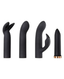 Evolved Novelties Four Play Vibrator Kit Black at $35.99