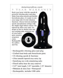 Evolved Novelties Rear Rocker Vibrating Anal Plug from Adam and Eve Toys at $59.99