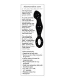 Evolved Novelties Adam and Eve's Toys Adam's Glass Prostate Massager at $44.99