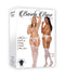 BARELY BARE ALL-IN-ONE GARTER & PANTY PEACH Q/S-1