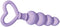 Evolved Novelties Sweet Treat Purple Anal Plug at $11.99