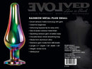 Evolved Novelties Rainbow Metal Plug Small at $14.99