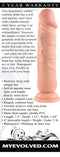 Evolved Novelties Realistic Dong 7 inches Light Skin Tone Beige at $27.99
