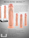 Evolved Novelties Realistic Dong 7 inches Light Skin Tone Beige at $27.99