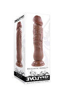 Evolved Novelties Realistic Dong 7 inches Dark Brown at $27.99