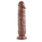 Evolved Novelties Realistic Dong 7 inches Dark Brown at $27.99