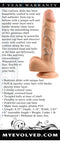 Evolved Novelties Realistic Dong 8 inches Light Skin Tone Beige at $44.99