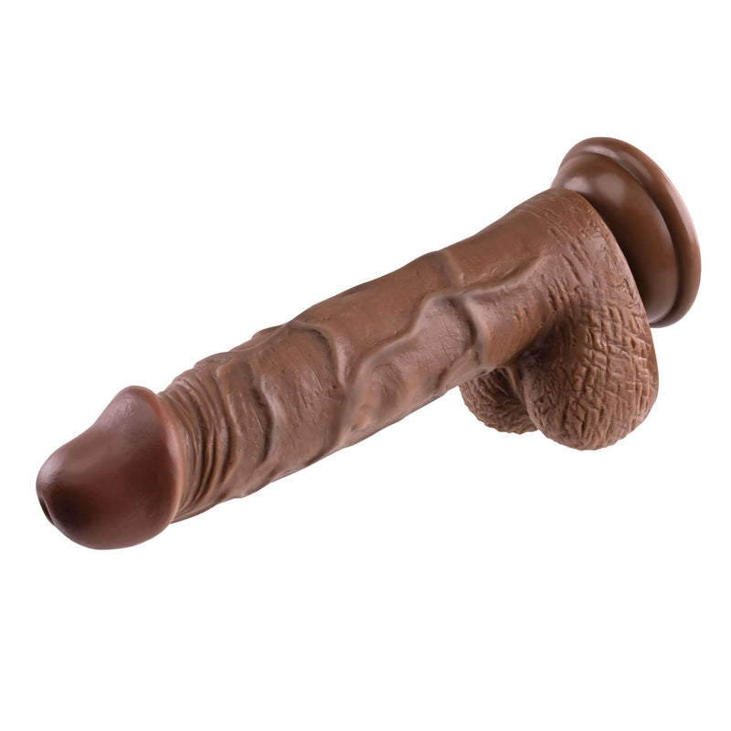 Evolved Novelties Realistic Dong 8 inches Dark at $44.99