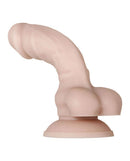Evolved Novelties Real Supple Poseable Silicone Light Beige 6 inches Dildo at $29.99