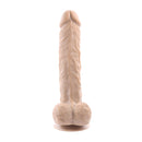 Realistic 10-inch poseable dildo with lifelike veins and textures from Gender X, crafted from Flexskin true-to-life material.