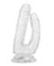 Gender X Dualistic Double Dildo with two flexible shafts and crystal clear design for versatile pleasure.