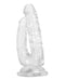Gender X Dualistic Double Dildo - Crystal Clear, Dual-Shafted, Flexible Toy for Versatile Pleasure