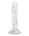 Gender X Dualistic Double Dildo - Crystal Clear Flexible Shaft for Versatile Pleasure
