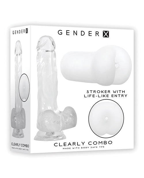 Evolved Novelties Gender X Clearly Combo for Couples at $44.99