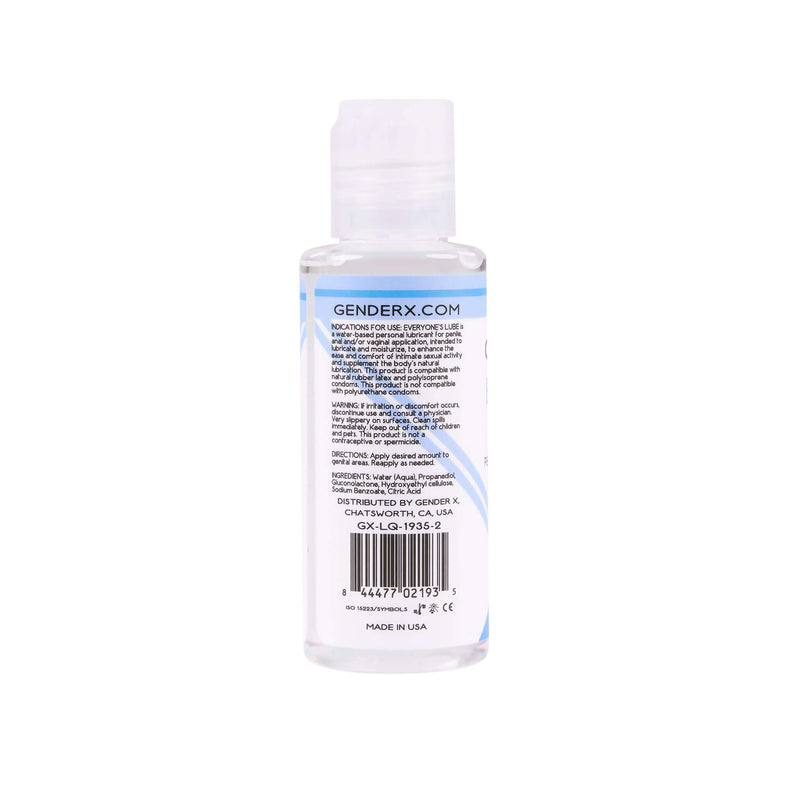 GENDER X EVERYONES LUBE 2 OZ-1